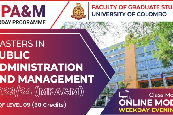 Master's in Public administration and Management at University of Colombo